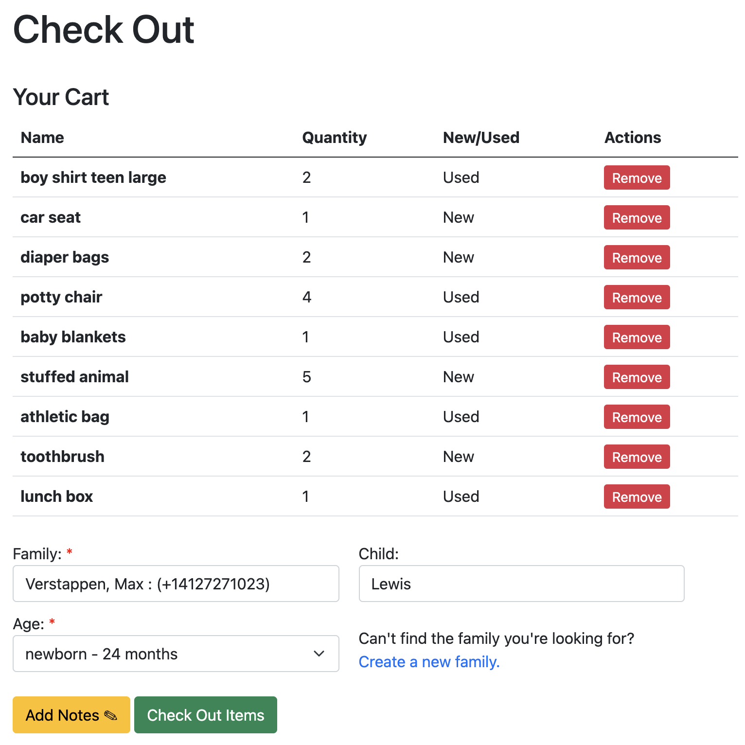 FLP Inventory System